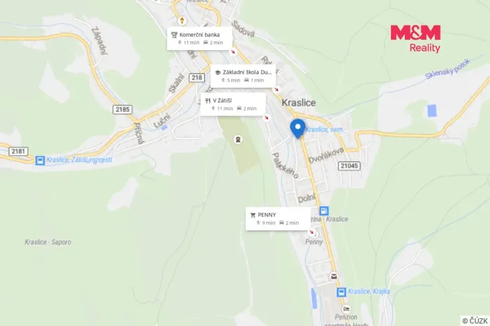 Pronájem bytu 1+kk, Kraslice, Čs. armády, 32 m2