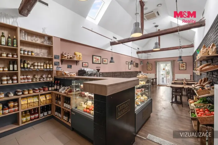 Prodej restaurace, Dolní Břežany, Mezi Křižovatkami, 128 m2