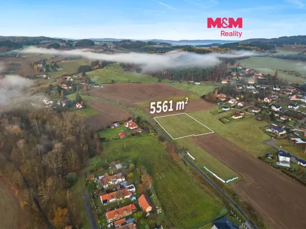 Prodej pozemku pro bydlení, Drevníky, 5561 m2