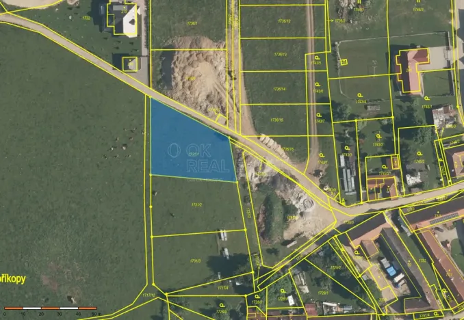 Prodej pozemku pro bydlení, Římov, 1454 m2