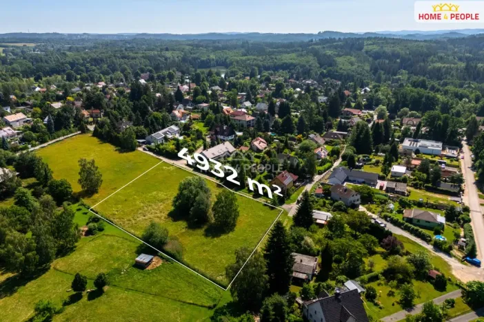 Prodej pozemku pro bydlení, Kamenice - Nová Hospoda, Na Vyhlídce, 2466 m2