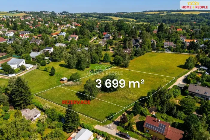 Prodej pozemku pro bydlení, Kamenice - Nová Hospoda, Na Vyhlídce, 3699 m2