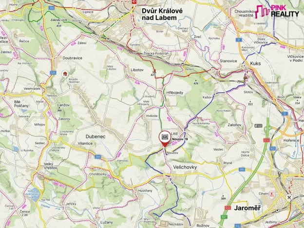 Prodej pozemku pro bydlení, Litíč - Nouzov, 1302 m2