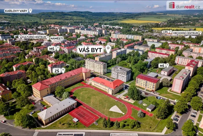 Prodej bytu 3+1, Ostrov, Májová, 69 m2