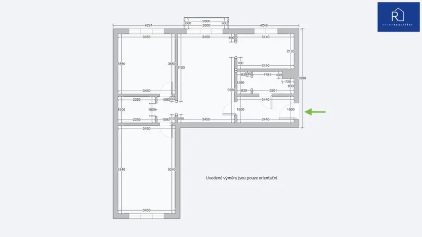 Prodej bytu 3+1, Šternberk, Nádražní, 74 m2