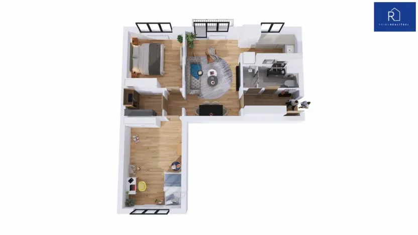 Prodej bytu 3+1, Šternberk, Nádražní, 74 m2
