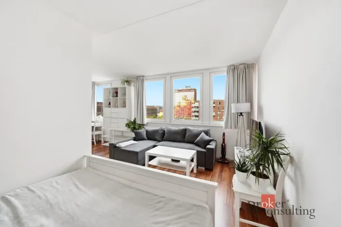 Prodej bytu 1+kk, Praha - Karlín, Molákova, 30 m2