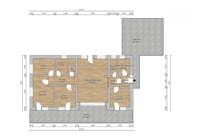 Prodej rodinného domu, Neveklov, Elišky Horelové, 113 m2