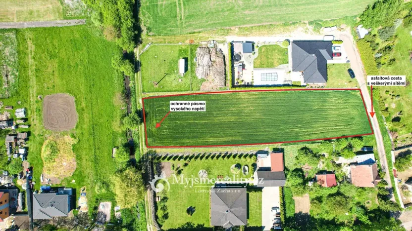 Prodej pozemku pro bydlení, Pravice, 2822 m2
