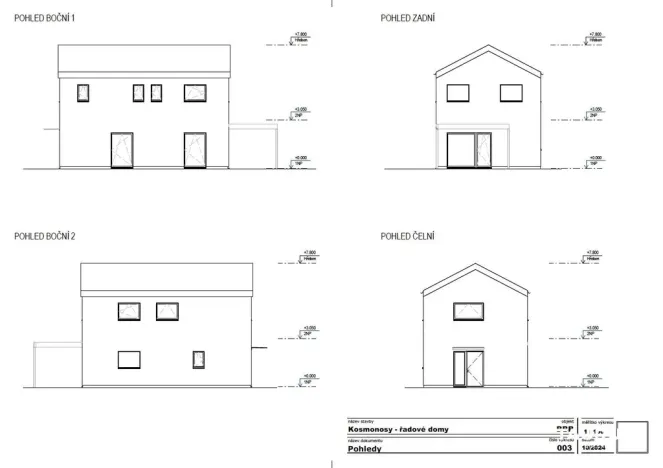 Prodej rodinného domu, Kosmonosy, 105 m2