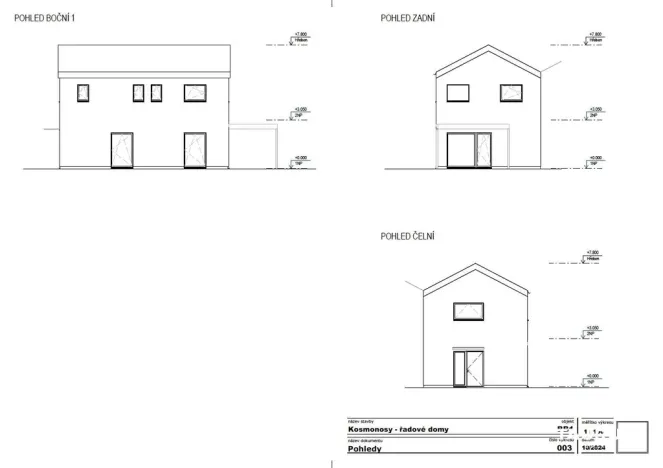 Prodej rodinného domu, Kosmonosy, 105 m2