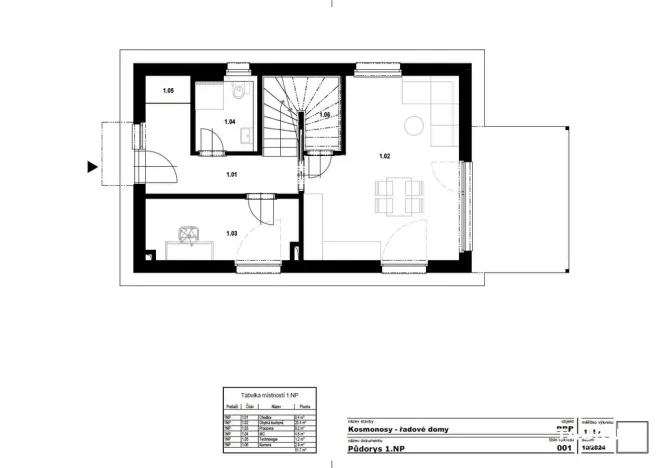 Prodej rodinného domu, Kosmonosy, 105 m2