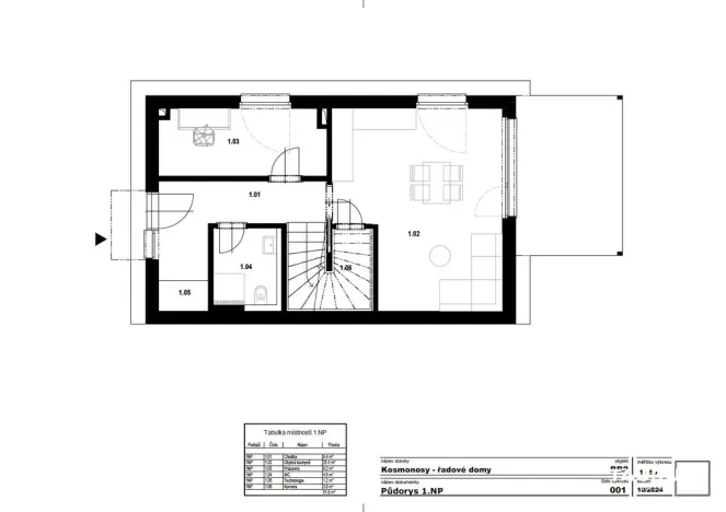 Prodej rodinného domu, Kosmonosy, 105 m2