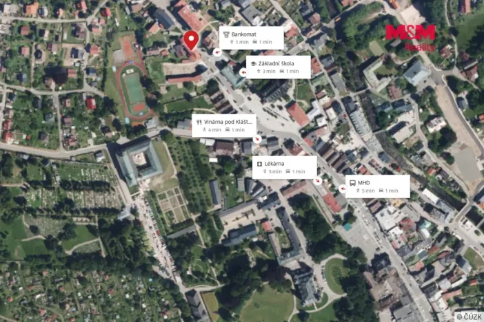 Pronájem obchodního prostoru, Vrchlabí, Krkonošská, 53 m2