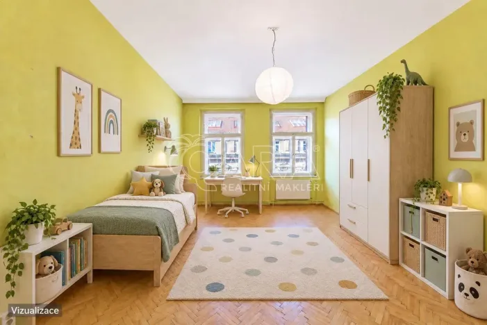 Prodej bytu 4+1, Praha - Vinohrady, Nitranská, 120 m2