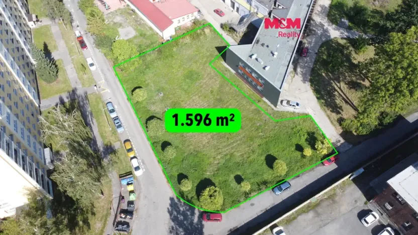 Prodej komerčního pozemku, Karviná, Jaroslava Vrchlického, 1596 m2