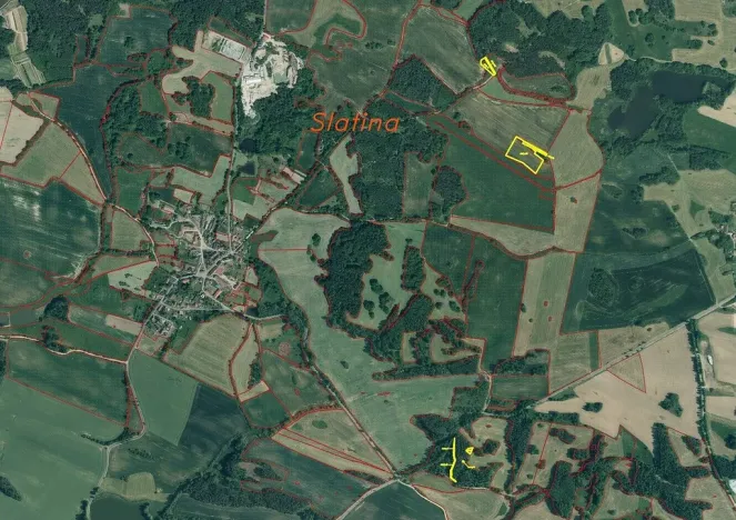 Prodej pole, Slatina, 13059 m2