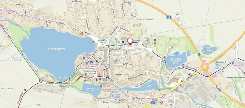 Prodej bytu 2+kk, Rožmitál pod Třemšínem, Komenského, 50 m2