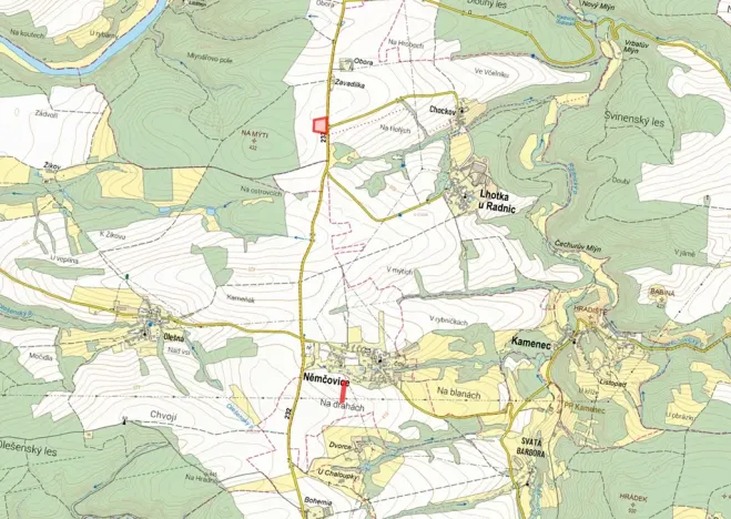 Prodej pole, Liblín, 14171 m2