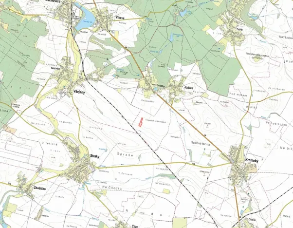 Prodej pole, Jizbice, 8905 m2
