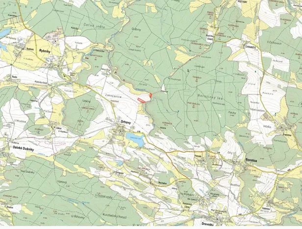 Prodej pole, Drhovy, 13082 m2