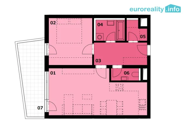 Prodej bytu 2+kk, Karlovy Vary, Sedlecká, 60 m2