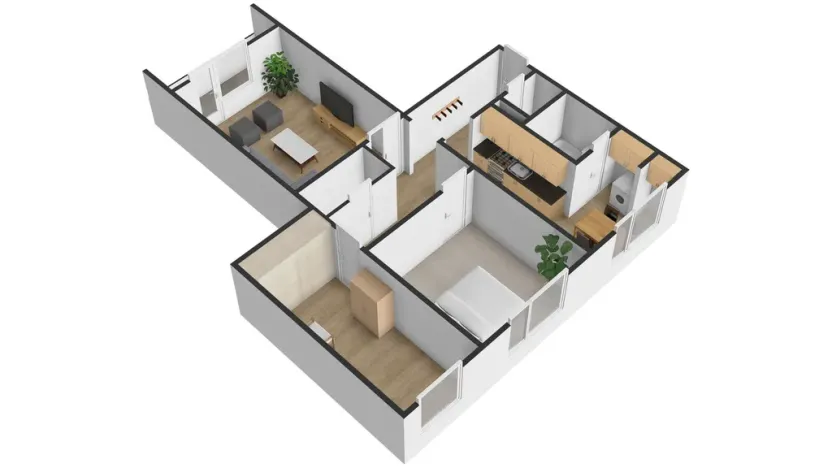 Pronájem bytu 3+1, Olomouc - Povel, Heleny Malířové, 72 m2