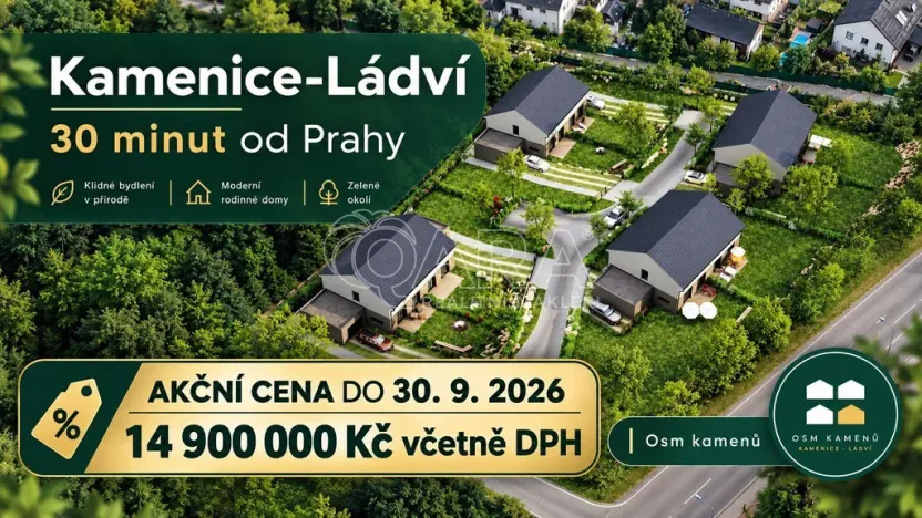 Prodej rodinného domu, Kamenice - Ládví, Benešovská, 159 m2
