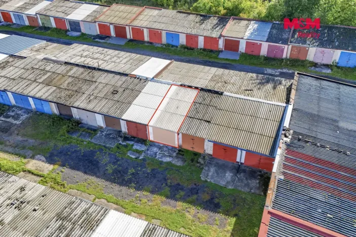 Prodej garáže, Cheb - Háje, 19 m2