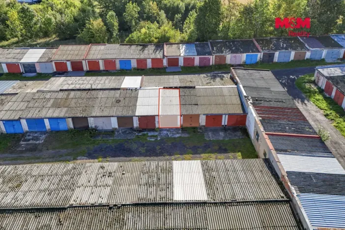 Prodej garáže, Cheb - Háje, 19 m2