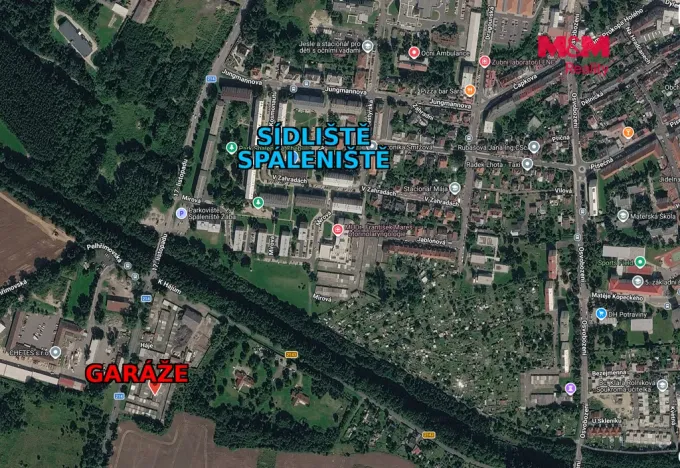 Prodej garáže, Cheb - Háje, 19 m2