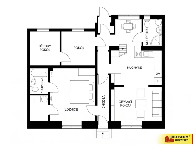 Prodej rodinného domu, Deblín, 95 m2