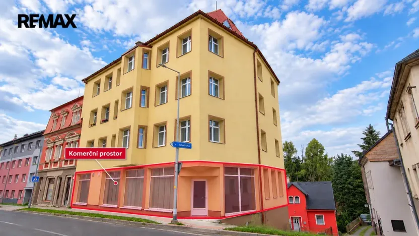 Prodej obchodního prostoru, Vejprty, Úzká, 170 m2
