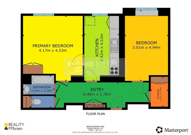 Prodej bytu 2+1, Příbram - Příbram VII, Politických vězňů, 58 m2