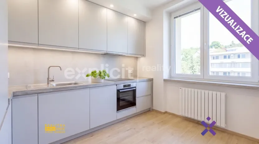 Prodej bytu 2+1, Zlín, Sokolská, 55 m2