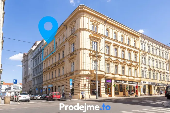 Pronájem bytu 3+kk, Praha - Smíchov, Preslova, 86 m2