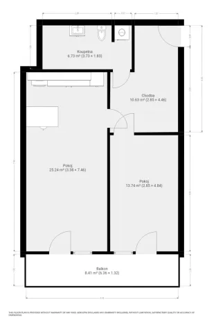 Pronájem bytu 2+kk, Brno, Poděbradova, 59 m2