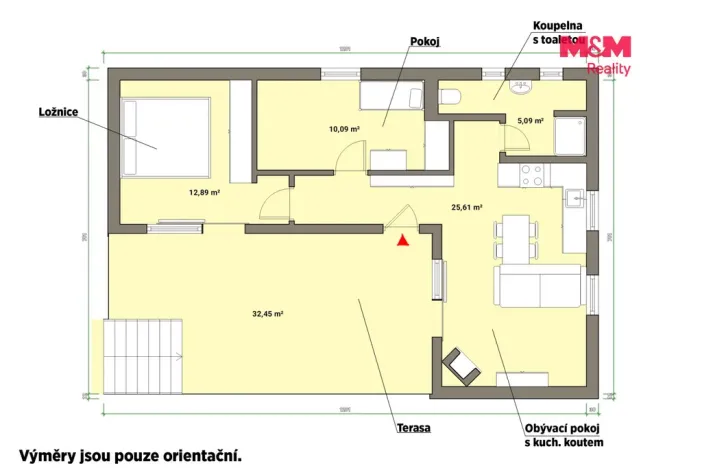 Prodej rodinného domu, Šabina, 55 m2