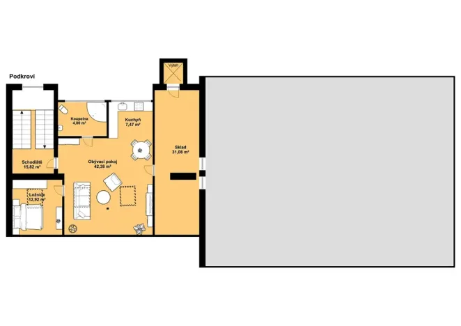 Prodej vícegeneračního domu, Vejprty, náměstí T. G. Masaryka, 932 m2