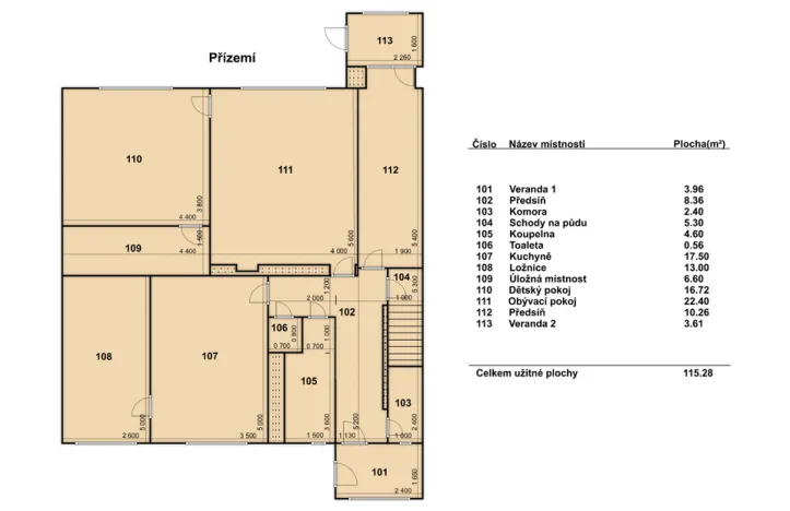 Prodej rodinného domu, Třeboň - Třeboň II, Sádecká, 228 m2