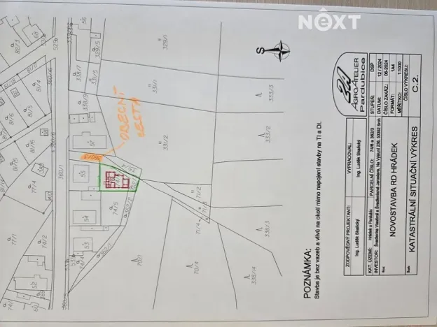 Prodej pozemku pro bydlení, Srch, 349 m2