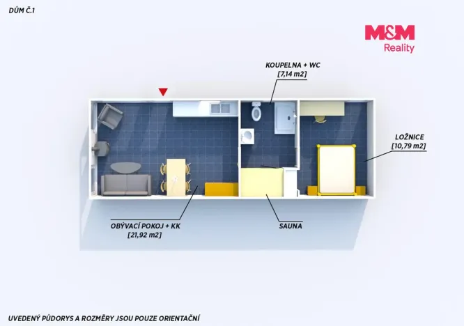Prodej ubytování, Všeruby - Chalupy, 65 m2