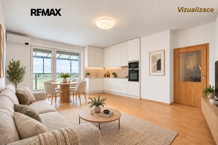 Prodej bytu 2+kk, Hostivice, Žitná, 52 m2