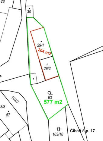 Prodej rodinného domu, Číhaň, 70 m2