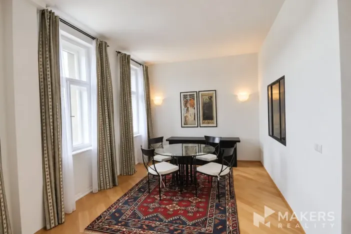 Pronájem bytu 3+kk, Praha - Smíchov, Hořejší nábřeží, 94 m2