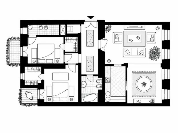 Pronájem bytu 3+kk, Praha - Smíchov, Hořejší nábřeží, 94 m2