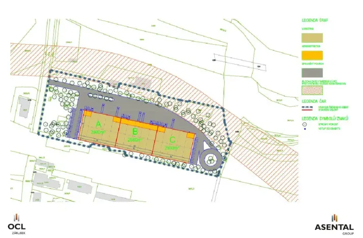 Pronájem skladu, Ostrava - Slezská Ostrava, Podzámčí, 1152 m2