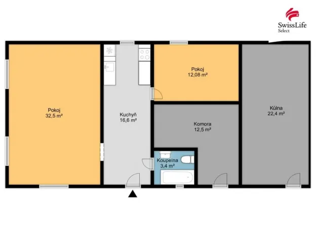 Prodej rodinného domu, Králíky - Chmelovice, 76 m2