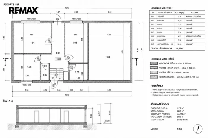 Prodej vícegeneračního domu, Postupice, náměstí Sv. Čecha, 320 m2