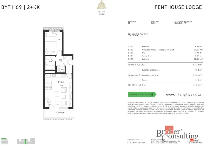 Pronájem bytu 2+kk, Plzeň - Jižní Předměstí, Železná, 52 m2